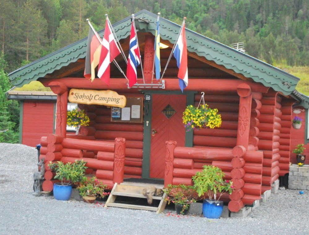 Sjoholt Camping Exterior foto